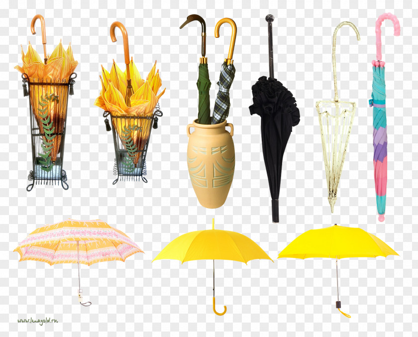 Umbrella Yellow Clip Art PNG