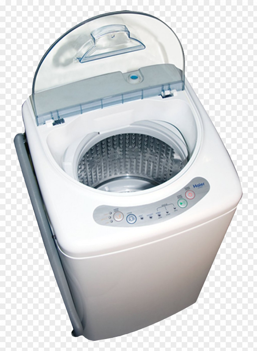 Washing Machine Top View Combo Washer Dryer Haier Home Appliance Laundry PNG