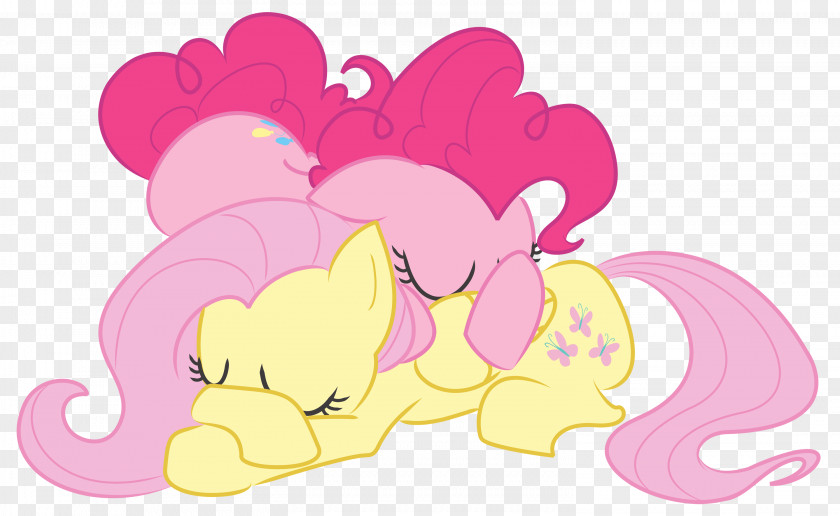 Sleep Pinkie Pie Fluttershy Pony Art Character PNG