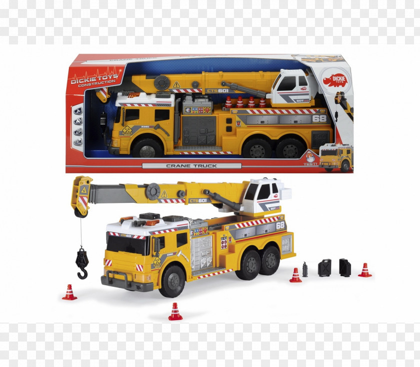 Toy Amazon.com Truck Crane Vehicle PNG