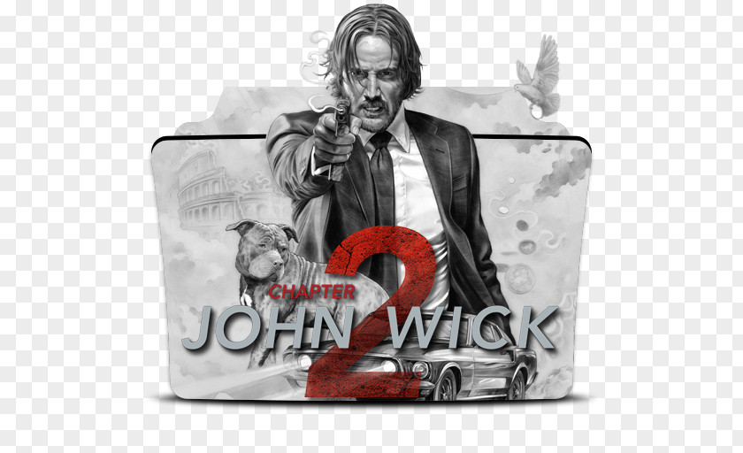 John Wick Keanu Reeves Wick: Chapter 2 Film Poster PNG