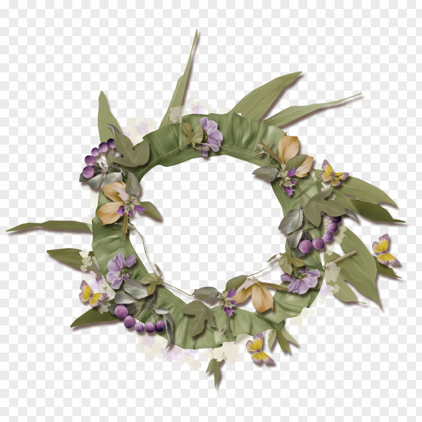 Pin Purple Lilac Flower Wreath Lavender PNG