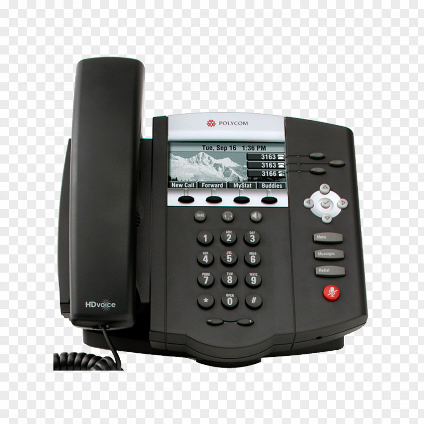 Polycom SoundPoint IP 450 VoIP Phone Telephone Session Initiation Protocol PNG