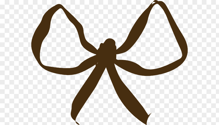 Ribbon Brown Bow And Arrow Clip Art PNG