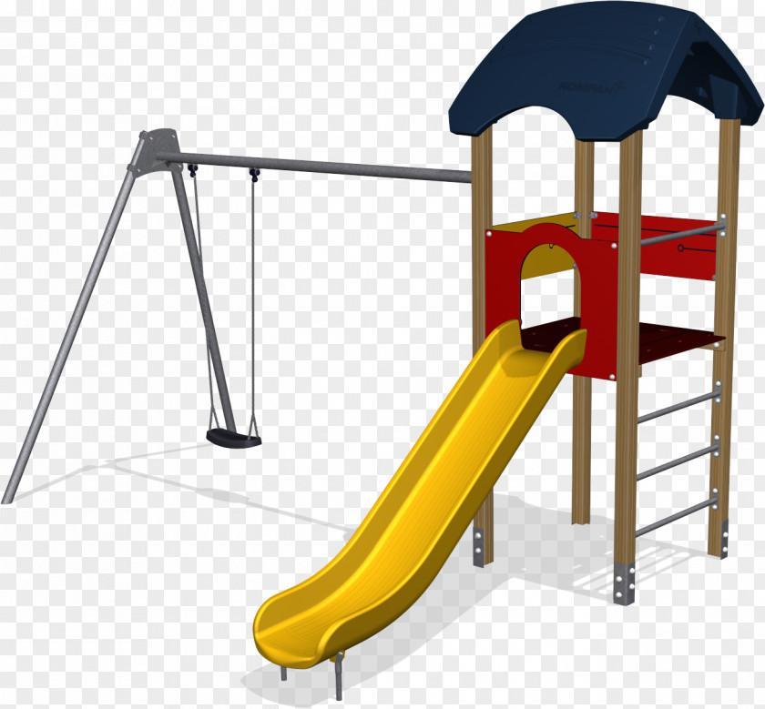 Wood Playground Slide The Swing PNG