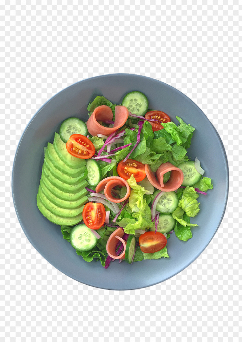 Cucumber Salad With Ham Leaf Vegetable PNG