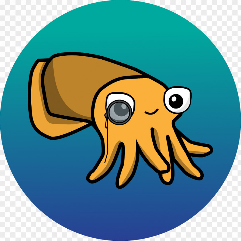 Design Octopus Logo Cuttlefish News PNG