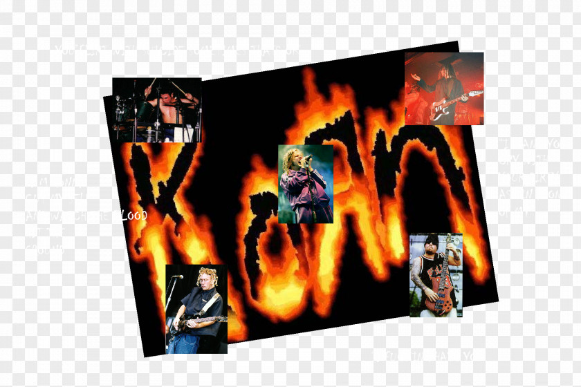 Falling Away From Me Vehicle License Plates Heat Poster Fire Korn PNG