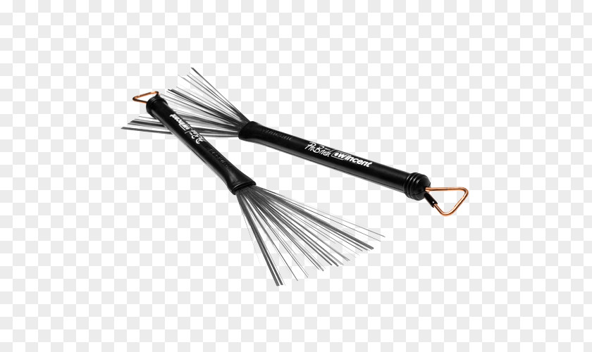 Sertão Wire Brush Wincent Drumsticks AB Drum Stick PNG