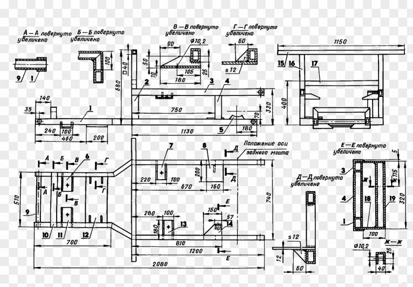 Design Technical Drawing Engineering Diagram PNG