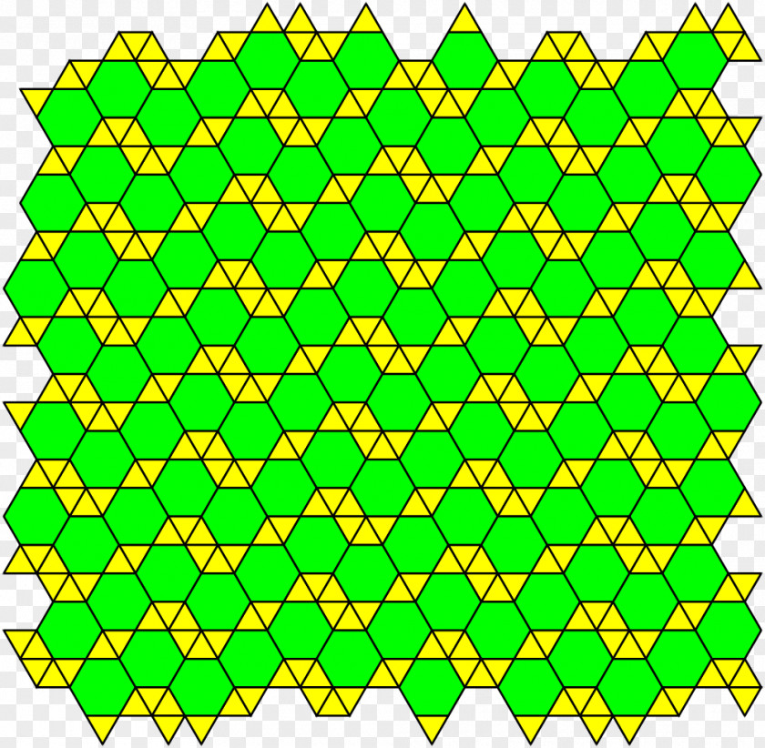 Plane Truncated Trihexagonal Tiling Tessellation Uniform Geometry PNG