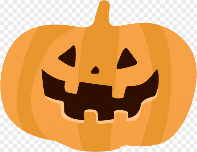 Vegetable Mouth Jack-o-Lantern Halloween Pumpkin Carving PNG