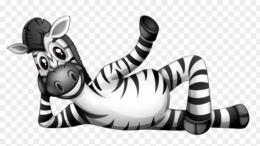 Cartoon Zebra Clip Art PNG