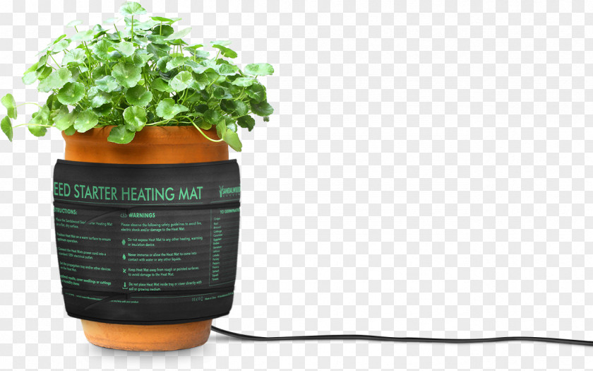 Design Herb Flowerpot PNG