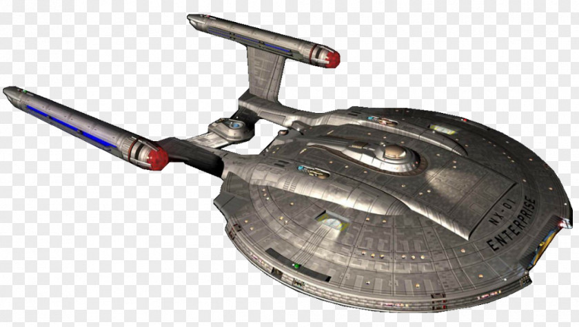 Enterprise X Chin Zefram Cochrane Starship Star Trek Warp Drive PNG
