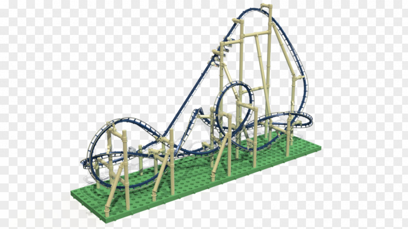 Roller Coaster Scorpion Montu Coasterdynamix Amusement Park PNG
