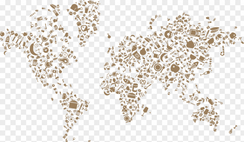 World Map Food Royalty-free Clip Art PNG