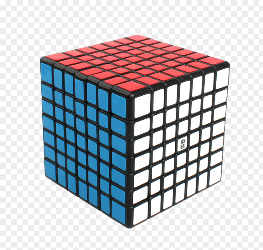 Cube Rubik's V-Cube 7 Puzzle PNG