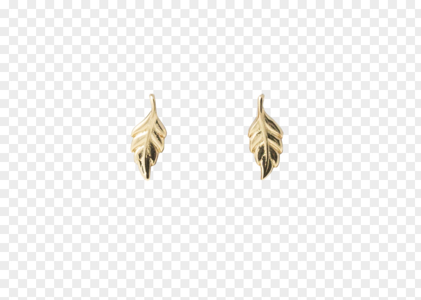 Gold Leaf Earring Jewellery Silver PNG