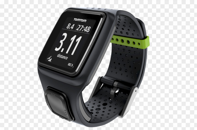 GPS Watch Mobile Phones TomTom Runner Heart Rate Monitor Smartwatch PNG