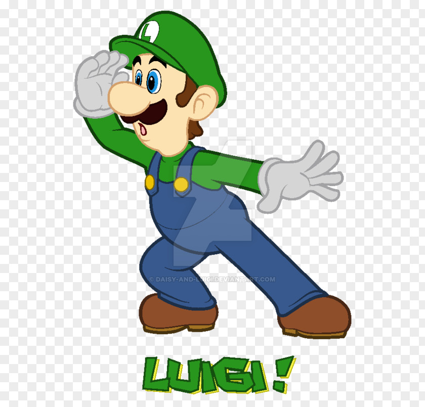 Luigi Microsoft Paint Character PNG