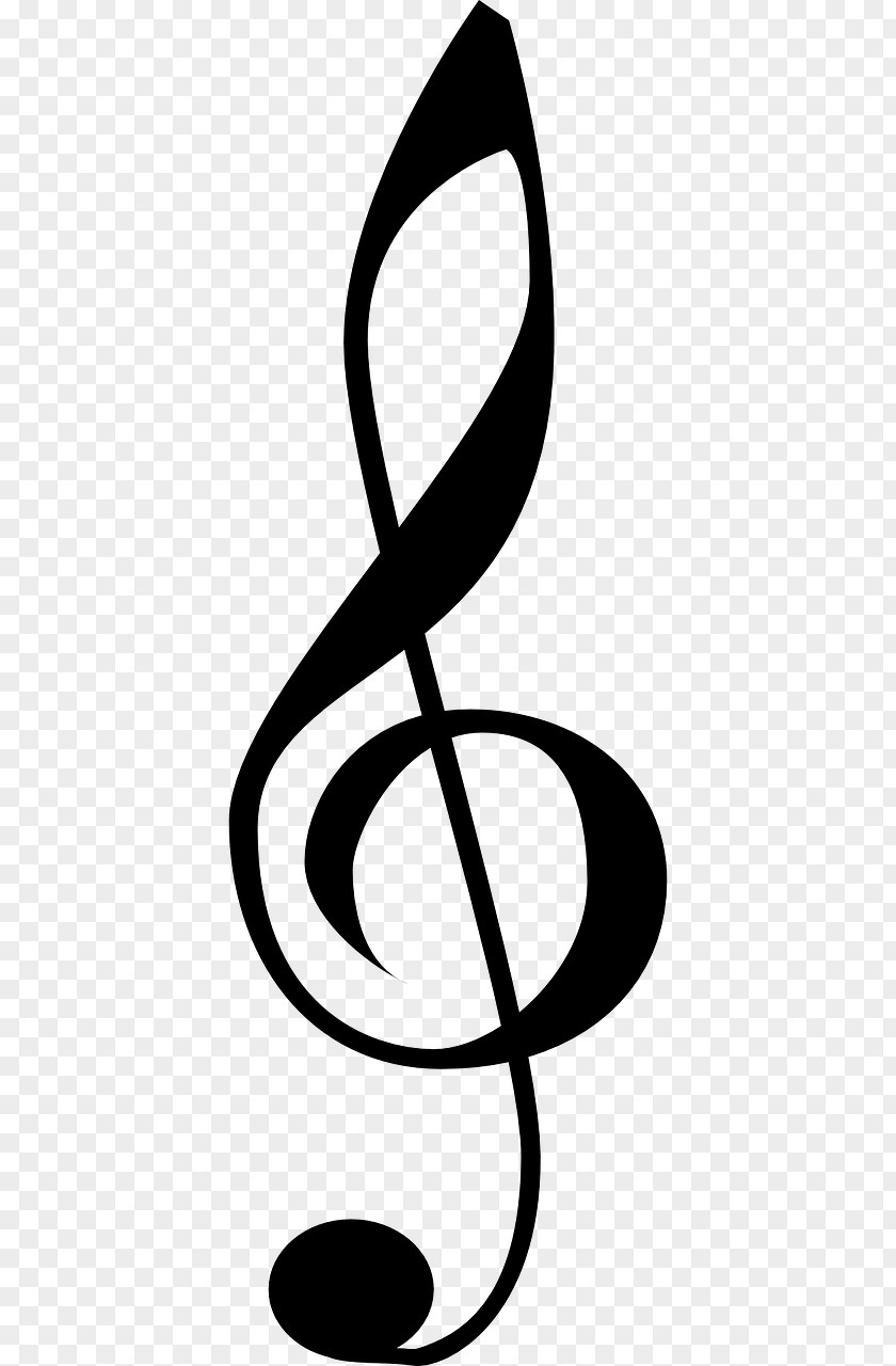 Music Notes Clipart Treble Clef Clip Art Vector Graphics PNG