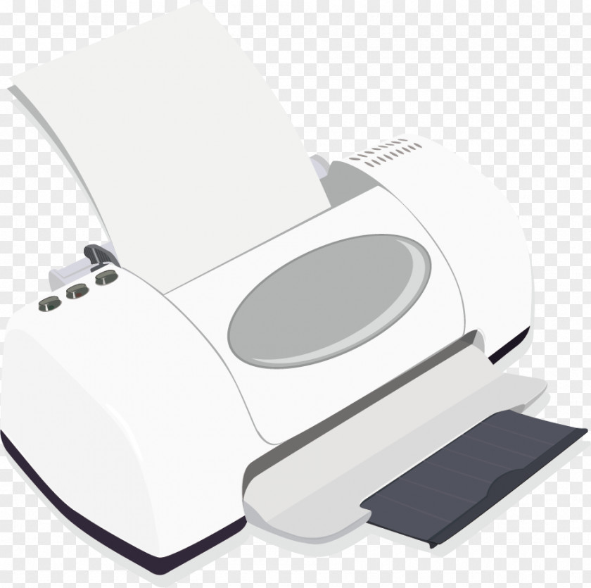 Creative Printer Ink Cartridge Icon PNG