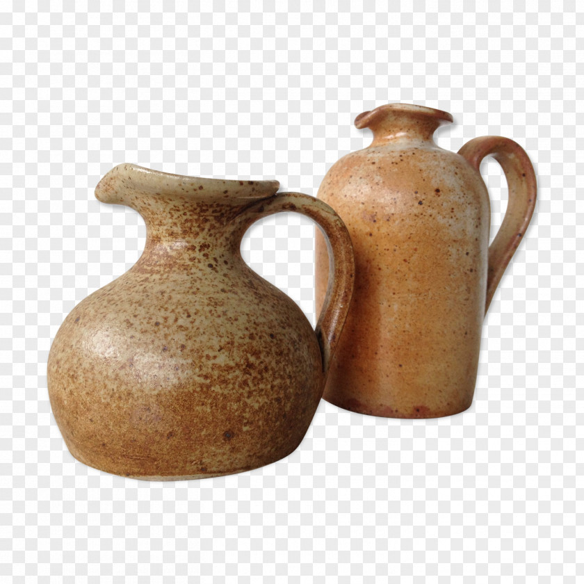 Cup Jug Ceramic Pottery Pitcher Artifact PNG