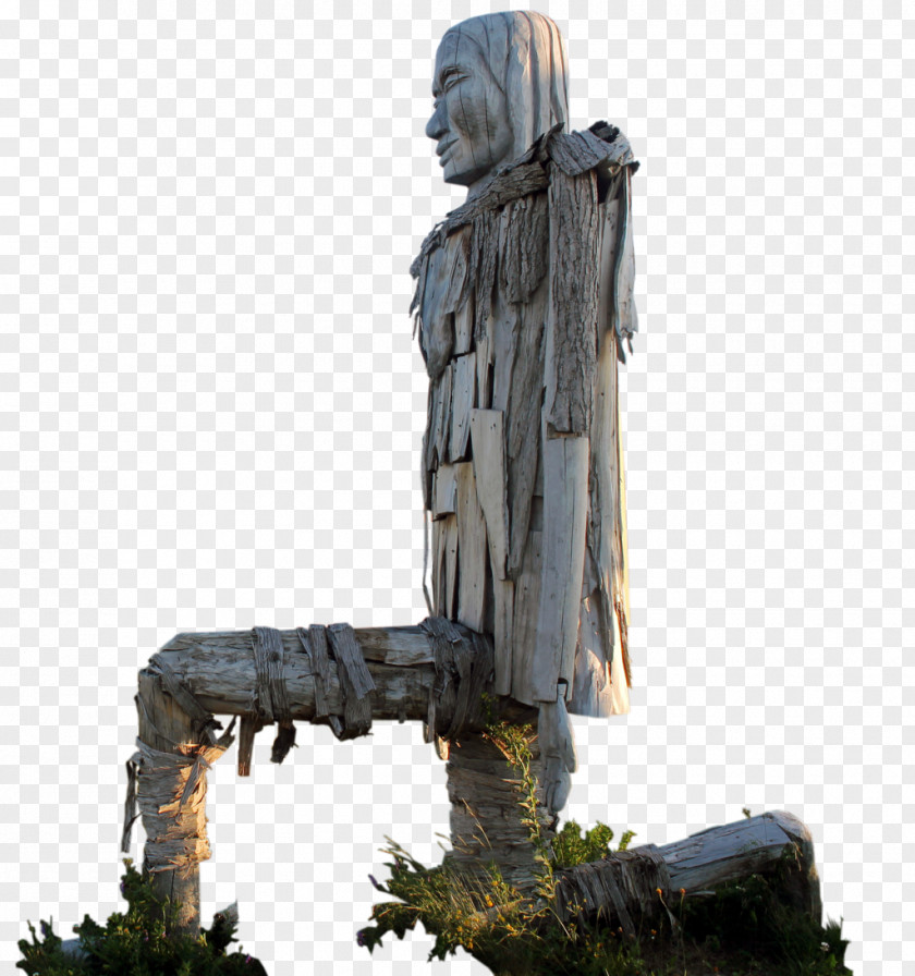 Driftwood Statue Sculpture DeviantArt Figurine PNG