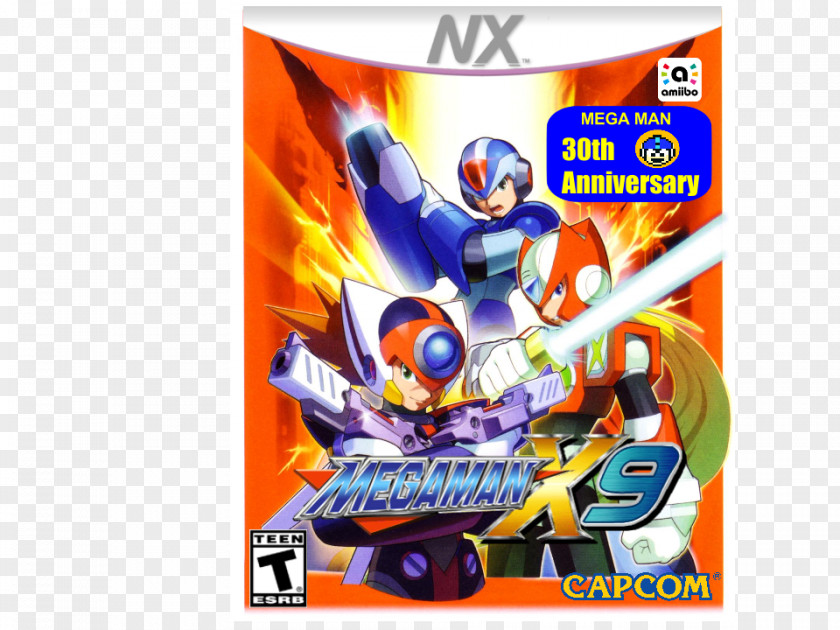 Mega Man 9 X8 X7 PlayStation 2 PNG