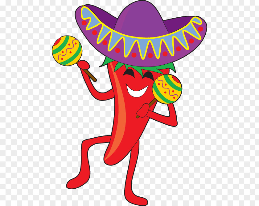 Mexican Cuisine Chili Con Carne Pepper Dance Clip Art PNG