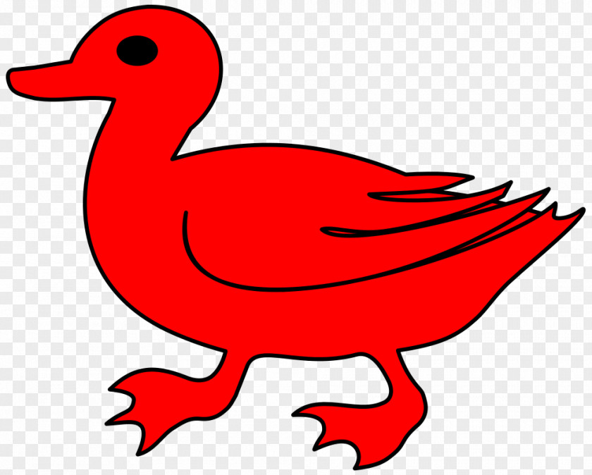 Red Duck Cliparts Clip Art PNG