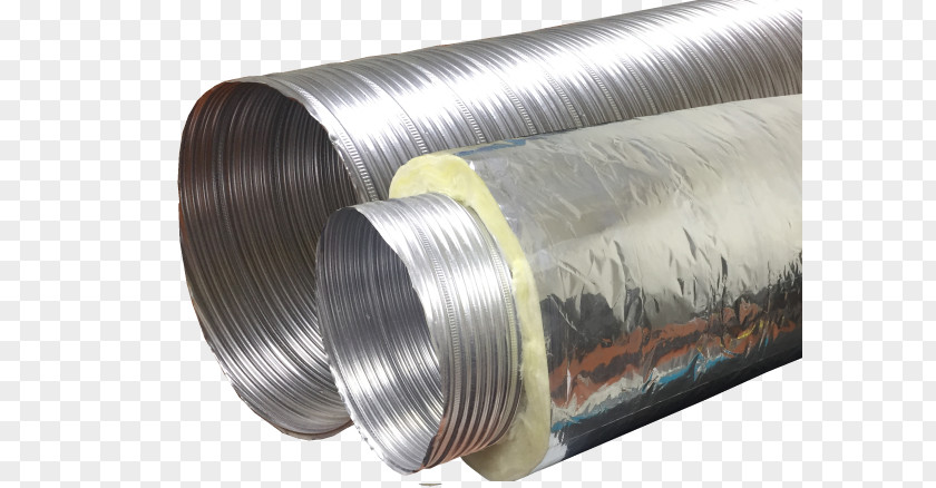 Semi Final Duct Steel Pipe Air Conditioning Hose PNG