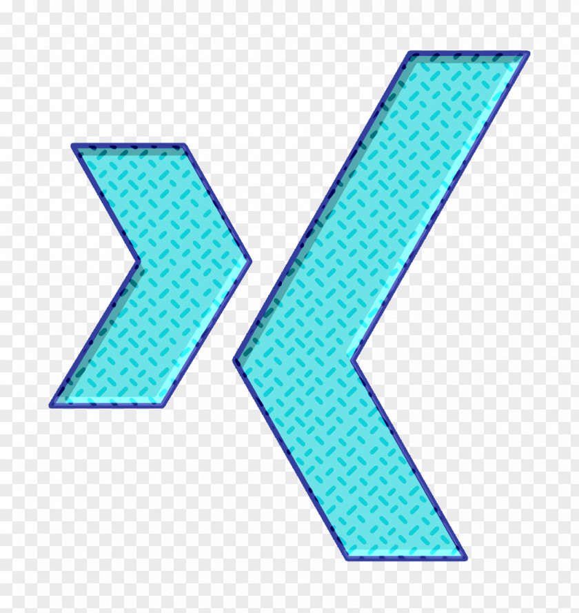 Symbol Azure Xing Icon PNG