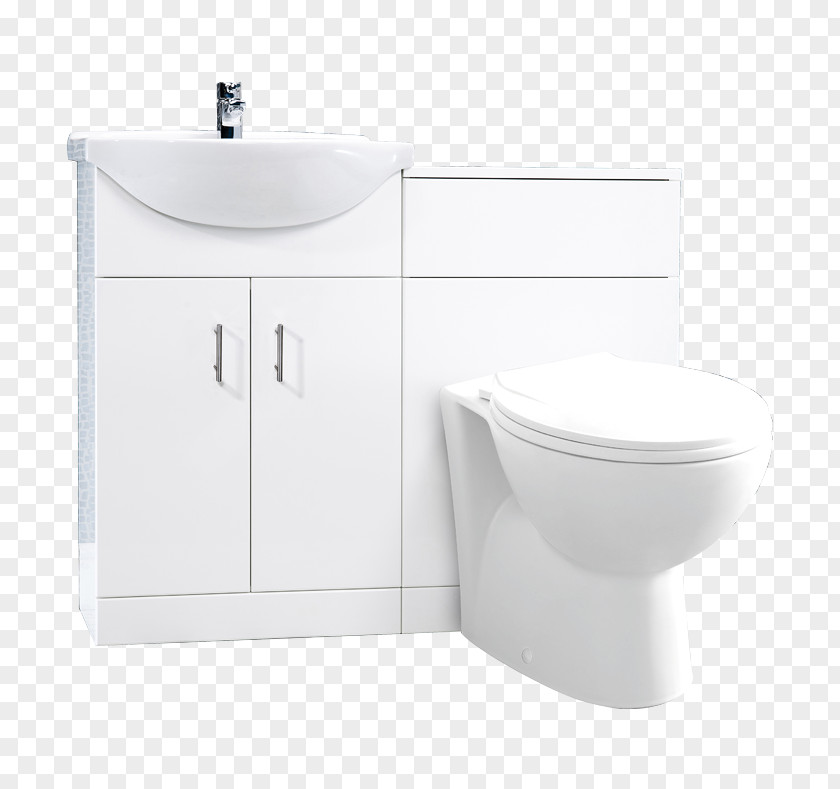 Toilet Pan & Bidet Seats Bathroom Cabinet Ceramic PNG