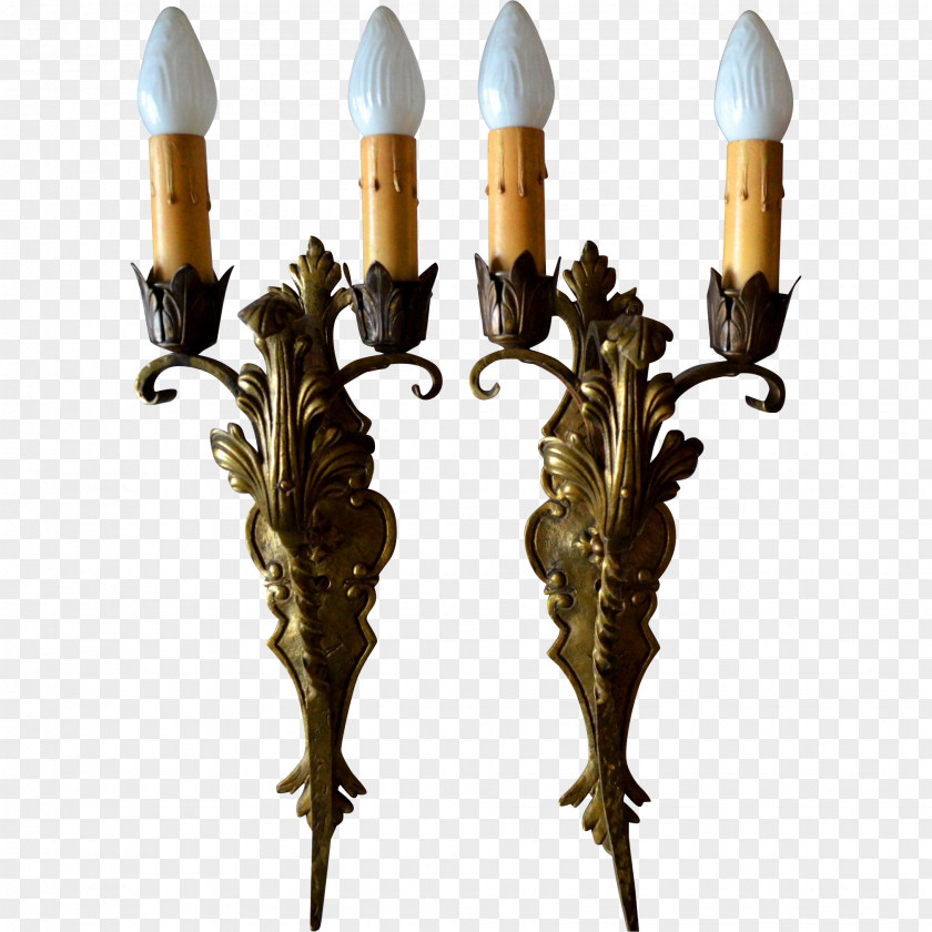 Candle Sconce Light Fixture Lighting PNG