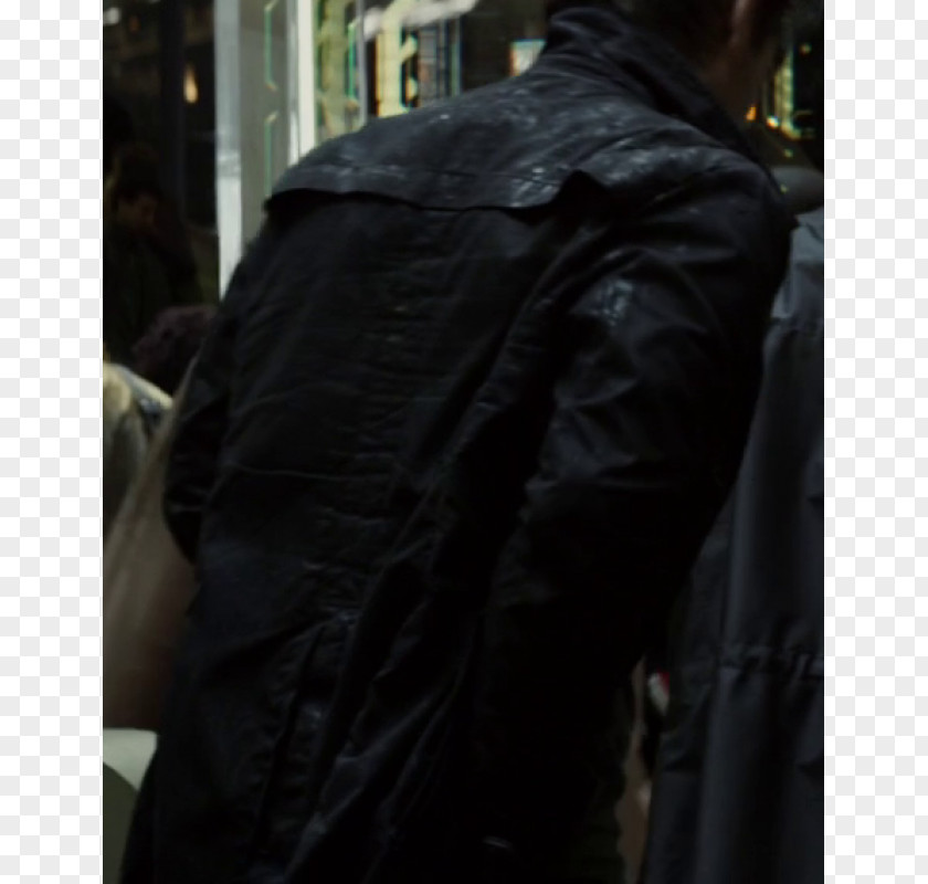 Colin Farrell Douglas Quaid Leather Jacket YouTube Coat PNG