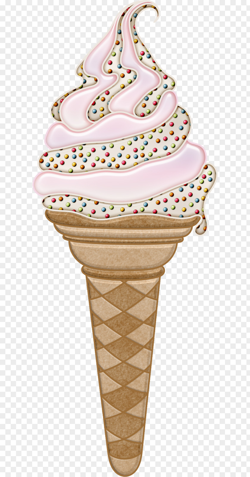 Icecream Summer Sundae Ice Cream Cones PNG