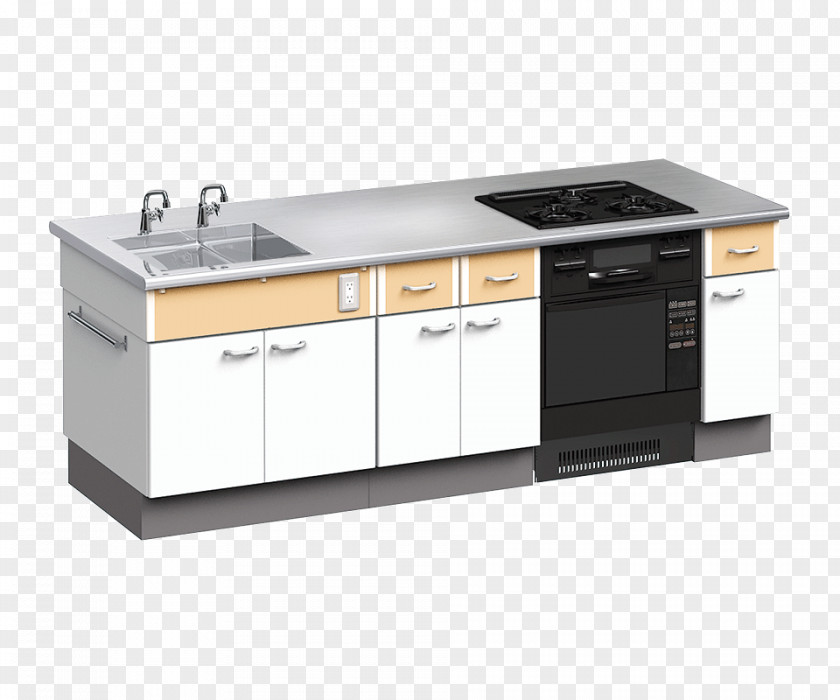 Kitchen Cooking Ranges Major Appliance Table ビルトイン PNG