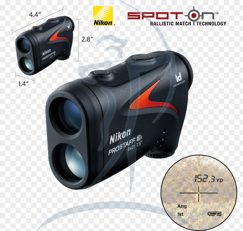 Magic Staff Laser Rangefinder Range Finders Telescopic Sight Nikon CoolShot 20 Prostaff 3i PNG