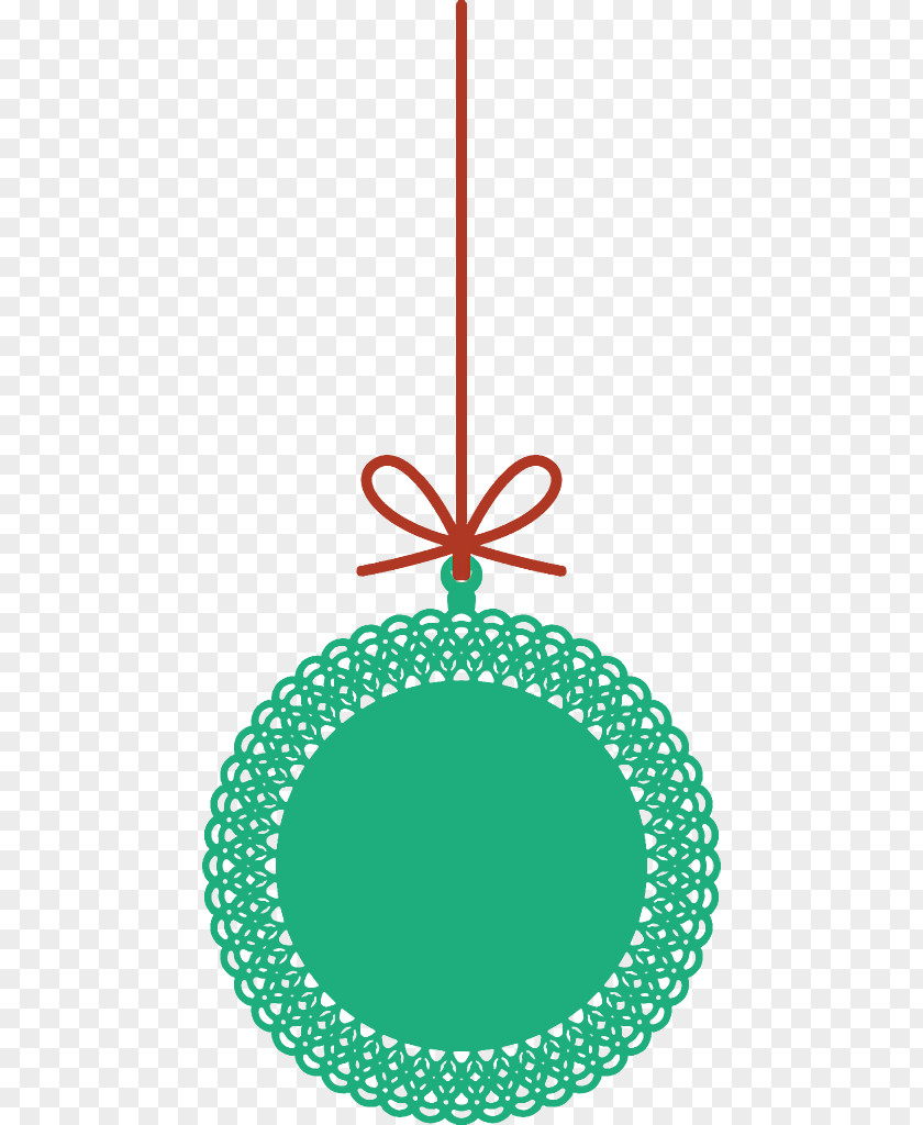 Ornament Holiday Turquoise PNG