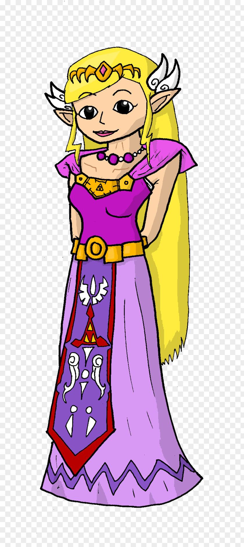 Princess Zelda Drawing Line Art Clip PNG