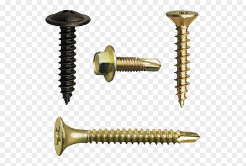 Screw Self-tapping Fastener Threading Bolt PNG