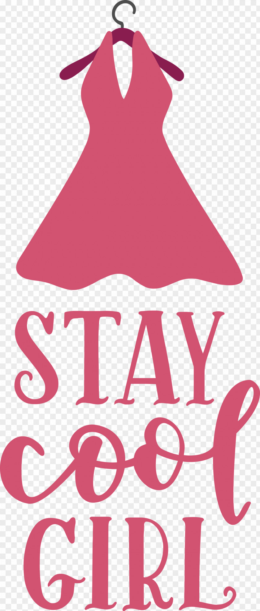 Stay Cool Girl Fashion PNG