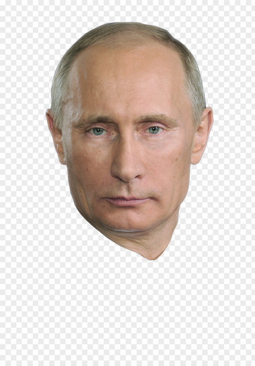 Vladimir Putin Russia Face Mask PNG