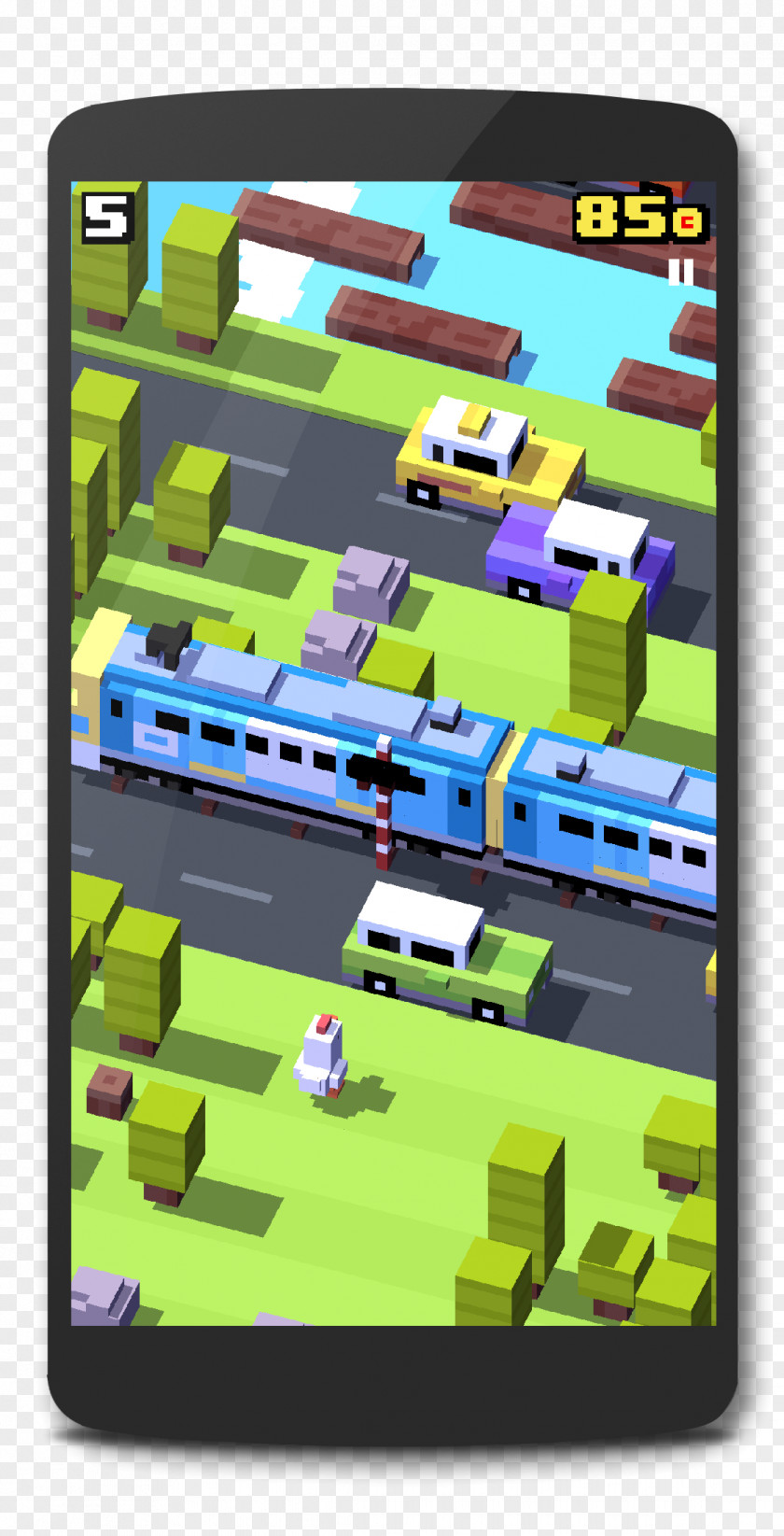 Crossy Road Frogger Video Game Android PNG