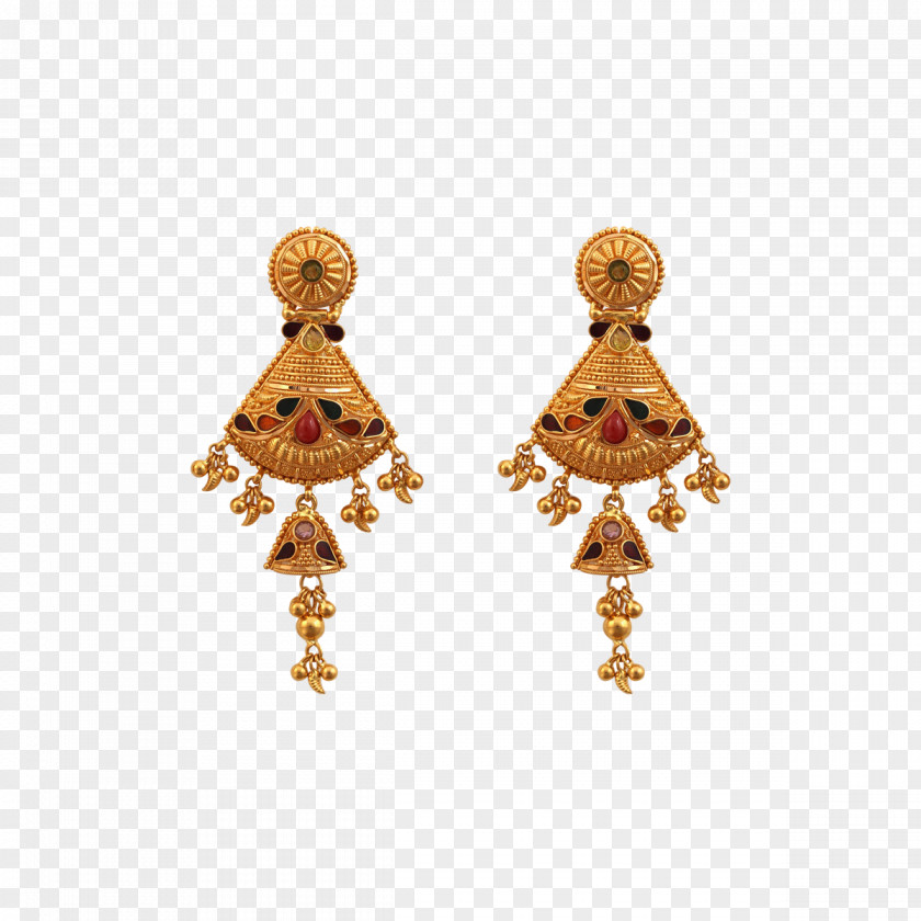 Earring India Jewellery Gold Necklace PNG