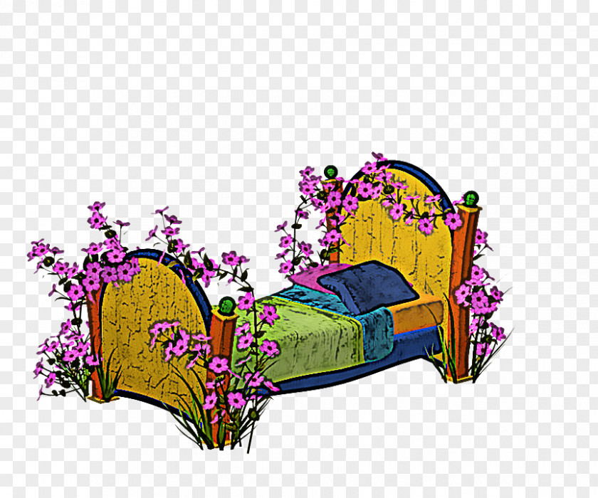 Flower Wildflower Purple Violet Furniture Plant Clip Art PNG