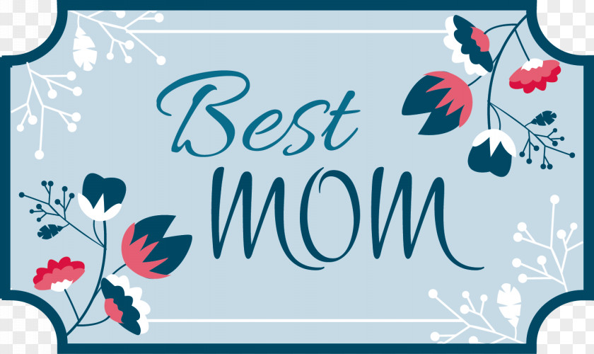 Vector Mother's Day Logo Gift PNG