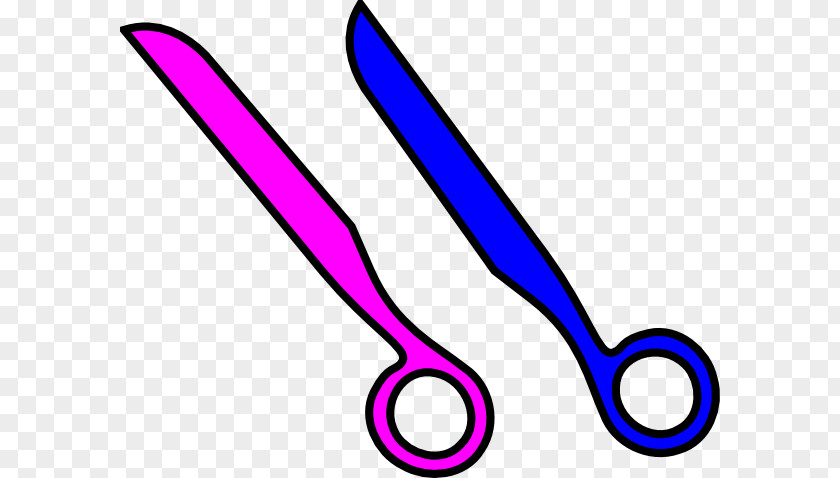 Small Scissors Clip Art Vector Graphics PNG
